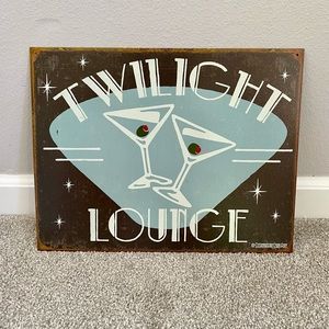 Vintaged Metal Sign